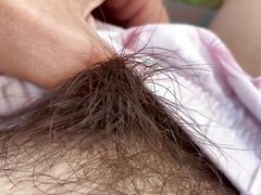 Hairy Pussy Amateur Outdoor Video Compilation