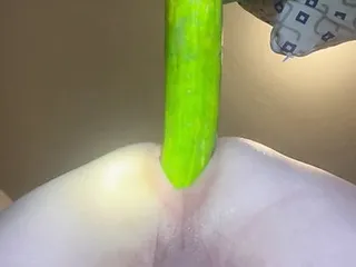 14 inch cucumber anal