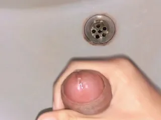 Horny in the bathroom...