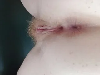 Redhead, Cock Masturbation, Pussy Masturbation, Small Tits