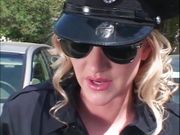 A Policewoman eager for cock! 