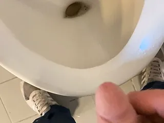 Pee On Toilet...