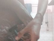 Tamil BBC shaving huge dick session 
