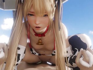 Marie Rose In A Hot Bikini Enjoying Perfect Riding Sex In The Cozy Beach Breeze With Sound