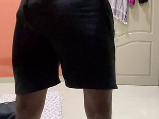 Big Cock Inside The Shorts