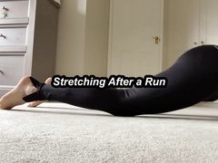 Stretching my Big Cock After a Run