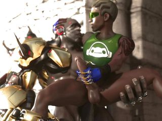 Overwatch Doomfist Destroys Lucio's Ass