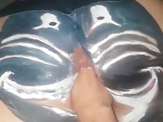 Real Couple, Body Paint, Masturbation, Fisted