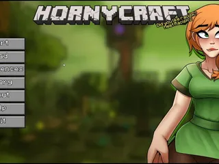 HornyCraft Minecraft Parody Hentai game PornPlay Ep.15 did you know that enderman girls wear naughty purple thong