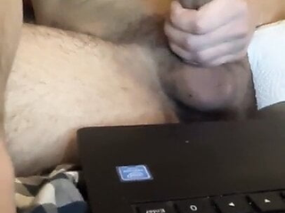Bored boy shows dick