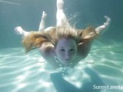 Naked Nympho Sunny Lane Blows A Hard Dick Underwater!