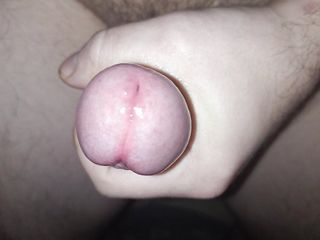 Closeup masturbation uncut cock 2...
