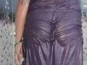 Priya new bathing video in patticoat hot bathing