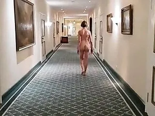 Naked Woman In The Hotel