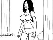 I love being fucked and having my body touched - comic