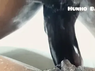 \ Busted a Huge Nut on her juicy wet Pussy\