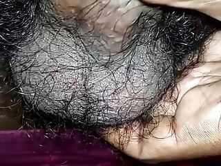 Rubbing my cock after a long piss