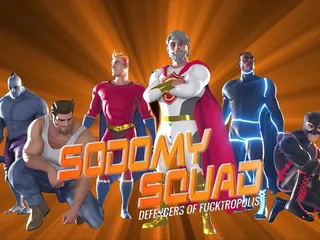 SodomySquad – Gay Superhero Alpha Saves Vulnerable Twink, Shoves His Hunk Cock Into Ass