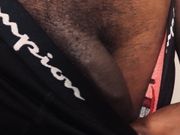 Big Black Cock Poking Out Of My Underwear (BBC)