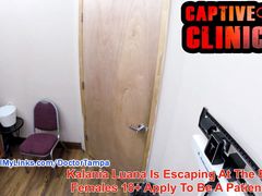 Naked BTS From Kalani Luana in Cash 4 Teens-Don't Take Rides From Strangers, She Escapes The Exam Room CaptiveClinic.Com