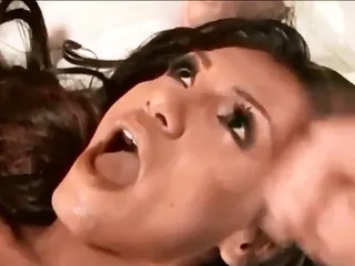 Really Hot Shemale Cumshot Comp