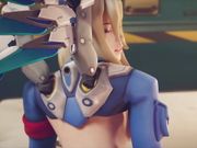 Uprising Mercy Bent Over And Fucked In Her Tight Ass (With Sound)