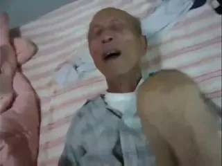 Slim Asian Grandpa Fucked Hard