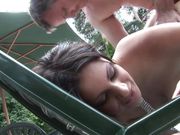 Katie Gets Fucked On The Poolside