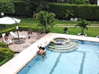 The Party Ends With A Fuck In The Pool. Part 1