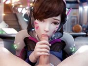 3D Compilation: Overwatch Dva Blowjob Missionary Widowmaker Ashe Anal Fuck Uncensored Hentai 