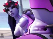Widowmaker Naked At The Beach