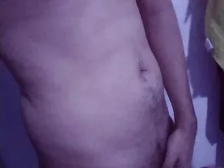 Naked Man Masturbates In His Bedroom...