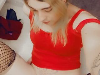 Feminized Tgirl Loves To Spread And Be Fucked