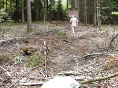 horny gay in naked in the forest