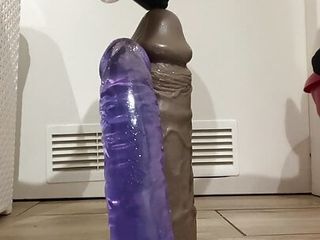 Try Duble Dildos In To Ass