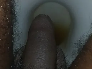 Tiny dick pissing