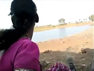 Desi Indian Blowjob, Hard Outdoor With Bf