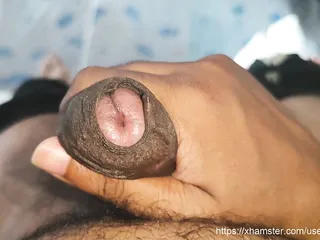 With Big Black Cock Shoots Cum In Slow Mo...