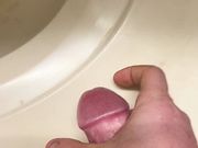 Quick cum from my small cock