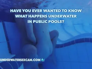 Underwater Sexcam, Underwater Sex, Exhibitionism, Biggest Tits