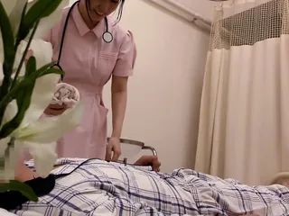 Angel Stroke Nowexposed video: Asking an Angel in White to Stroke My Now-Exposed Dick in a Hospital Room -2