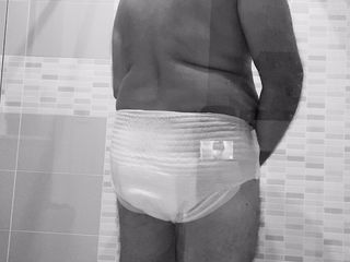 Diaper and shower
