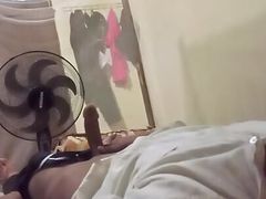 Indian boy remove his clothes and play with his cock